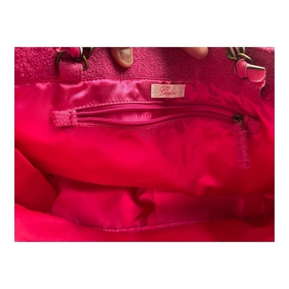 Vintage Limited Edition Pink Tweed
Goldie Bag Purse Chain Pockets
Barbiecore - Picture 11 of 15